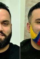 Missão EGO: repórter testa a nova onda de barbas coloridas; confira passo a passo da transformação
