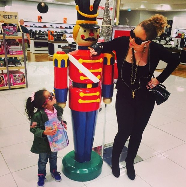 Mariah Carey faz compras com a filha (Foto: Reprodução/ Instagram)