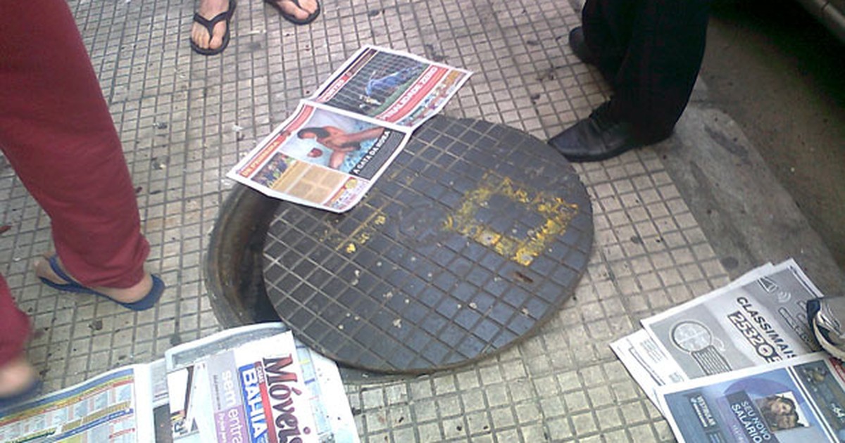 G Leitor Fotografa Bueiro Ap S Explos O Na Zona Sul Do Rio