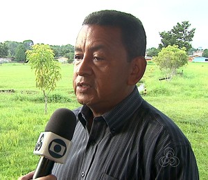 Alzerino Paiva, diretor financeiro do Atlético-AC (Foto: Reprodução/TV Acre)