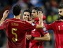 Com Shakira na torcida, Diego Costa desencanta, e Espanha volta a vencer