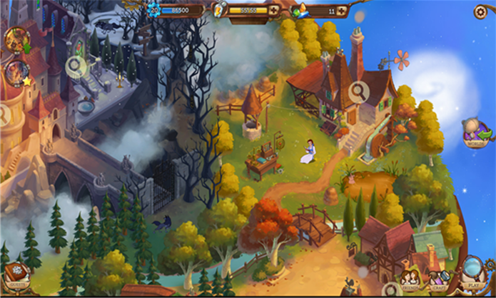 Disney Hidden Worlds é o novo game para Windows Phone que mistura vários filmes famosos da Disney (Foto: Divulgação/Windows Phone Store)
