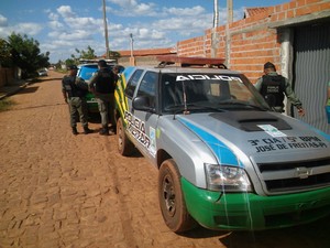 Polícia de José de Freitas realiza diligências para capturar suspeitos (Foto: F. Mendes/jfagora.com)