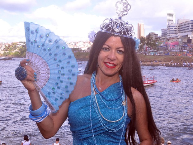 Rose Chimango é paulista e mora em Salvador há quase 3 anos   (Foto: Joilson César / Ag Haack)