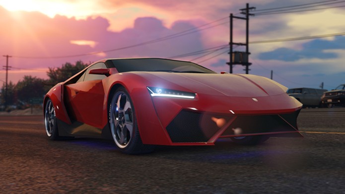 Novo carro Pegassi Reaper traz ostentação para sua empresa de crimes em GTA 5 (Foto: Divulgação/Rockstar games)