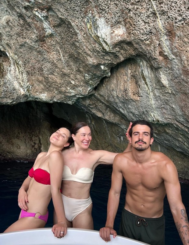 Sophia Raia, Claudia Raia e Enzo Celulari (Foto: Reprodução/Instagram)