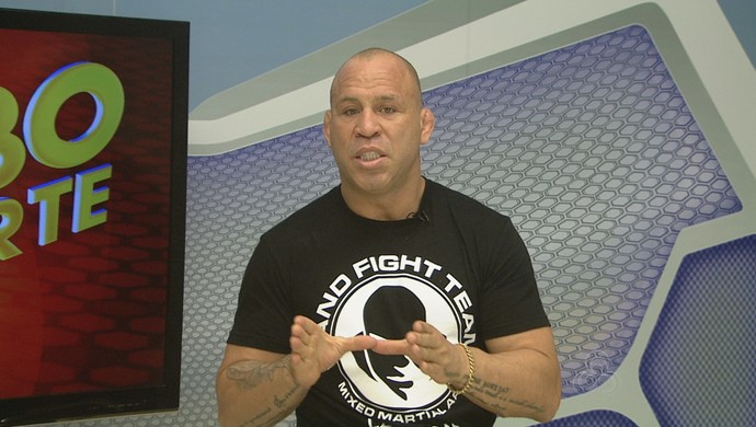 Wanderlei Silva, ex-lutador de MMA, no AP (Foto: Reprodução/TV Amapá)