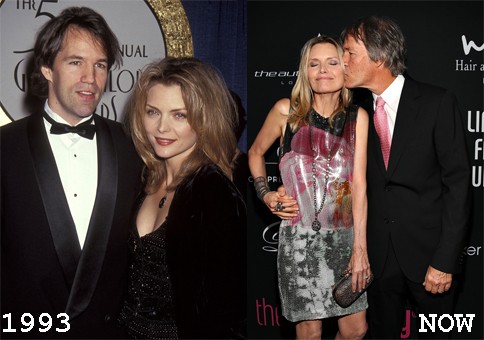 Michelle Pfeiffer & David E. Kelley, 1993 (Foto: .)