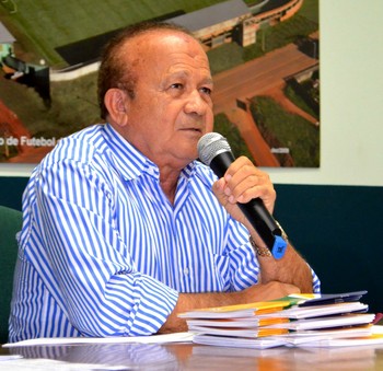 Antônio Aquino Lopes, presidente da FFAC (Foto: Nathacha Albuquerque)