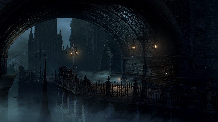 Bloodborne: Game conta com depressivo visual gótico. (Foto: Divulgação)
