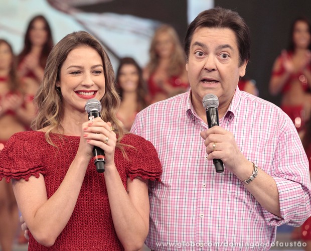A atriz vai partipar da nova temporada do quadro do Domingão (Foto: Domingão do Faustão / TV Globo)
