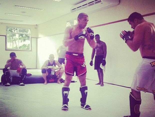 José Aldo Renan Barão treino MMA (Foto: Reprodução/Instagram)
