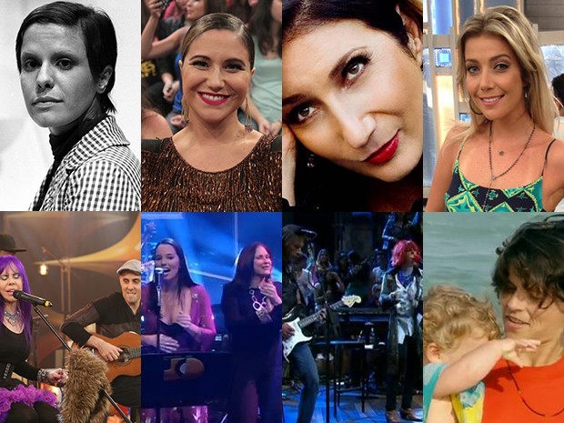 Tal mães, tal filhos! Mães e filhos que dividem o talento para a música (Foto: Gshow)