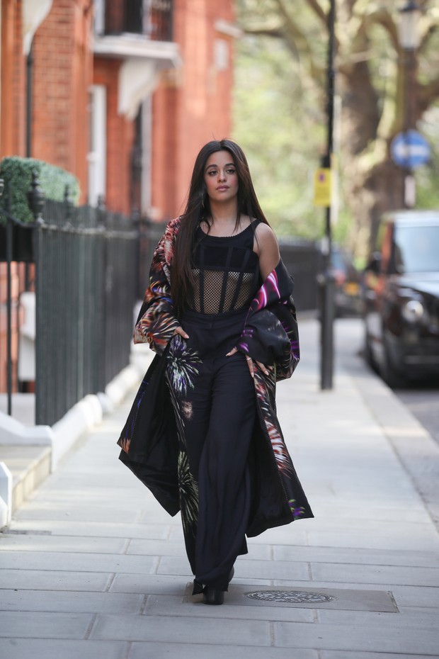 Camila Cabello em Londres (Foto: Getty Images)