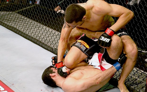 Ramsey Nijem vitória UFC luta Abu Dhabi (Foto: Getty Images) Ramsey Nijem vitória UFC luta Abu Dhabi (Foto: Getty Images)