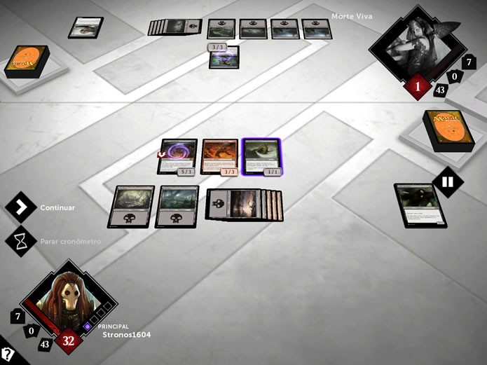 Magic 2015 trás uma excelente versão virtual do famoso cardgame Magic: The Gathering (Foto: Reprodução/Daniel Ribeiro)