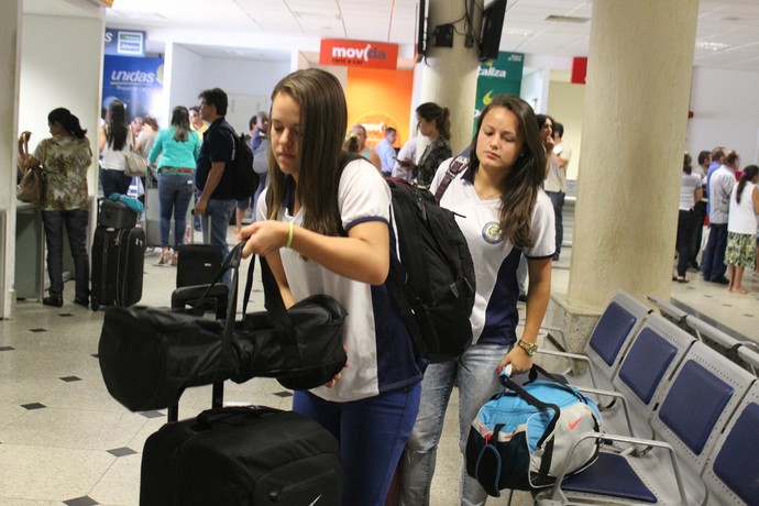 Andressinha e Camila Tiradentes-PI (Foto: Renan Morais)