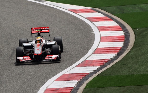 Lewis Hamilton, treino GP da China 2012 (Foto: Getty Images)