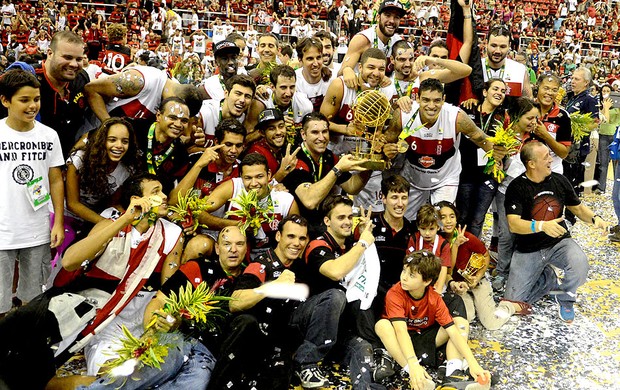 Basquete nbb Flamengo e Uberlândia final campeão (Foto: André Durão / Globoesporte.com)