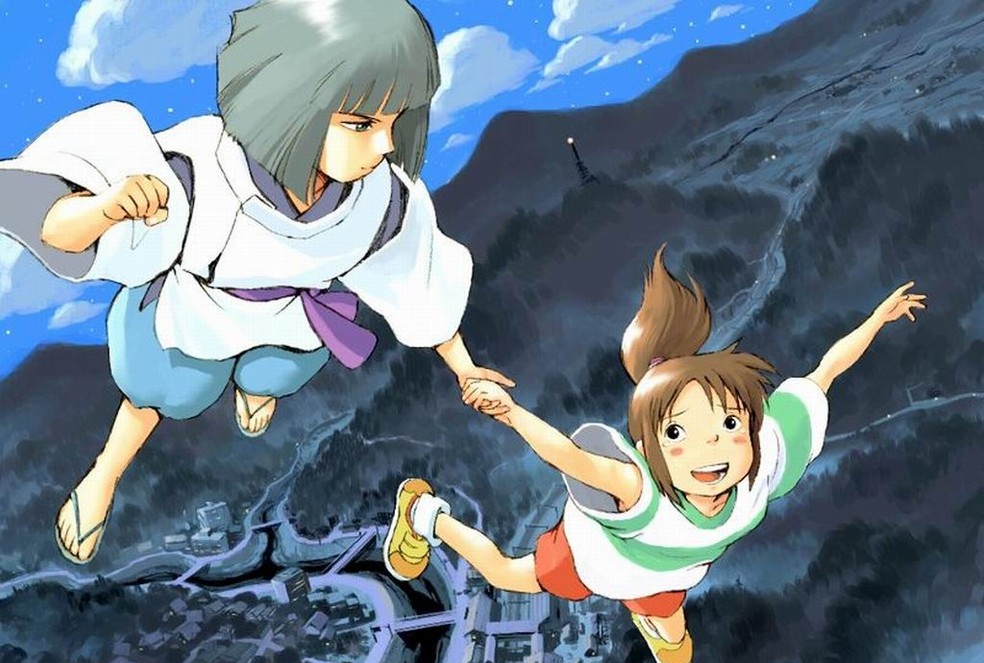 A animação 'A Viagem de Chihiro' (Foto: Divulgação)