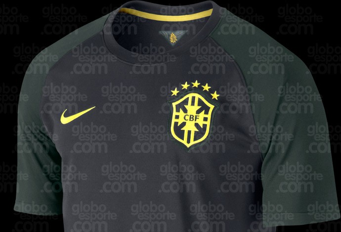 Camisa brasil terceiro uniforme