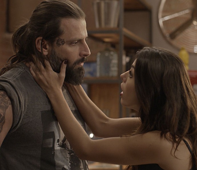 Alô, Ralf! Milena te ama ♥ (Foto: TV Globo)