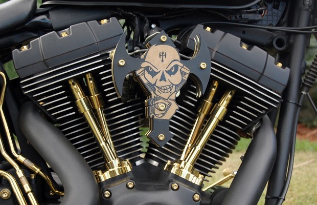 Harley Davidson Ouro (Foto: Arquivo Pessoal)