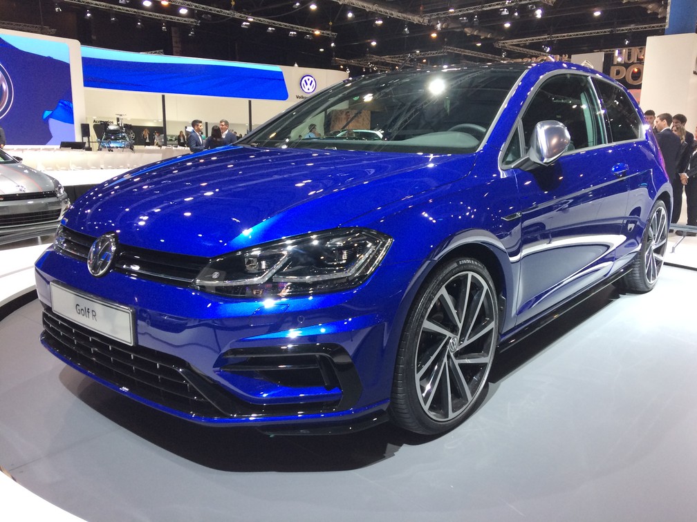 Volkswagen Golf R (Foto: Peter Fussy/G1)