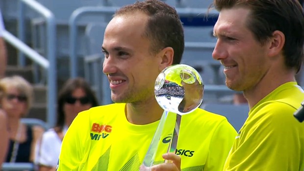 Tenis Bruno Soares e Alexandre Peya campeões Montreal (Foto: Reprodução)