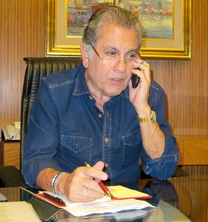Carlos Miguel Aidar, novo presidente do São Paulo (Foto: Carlos Augusto Ferrari)