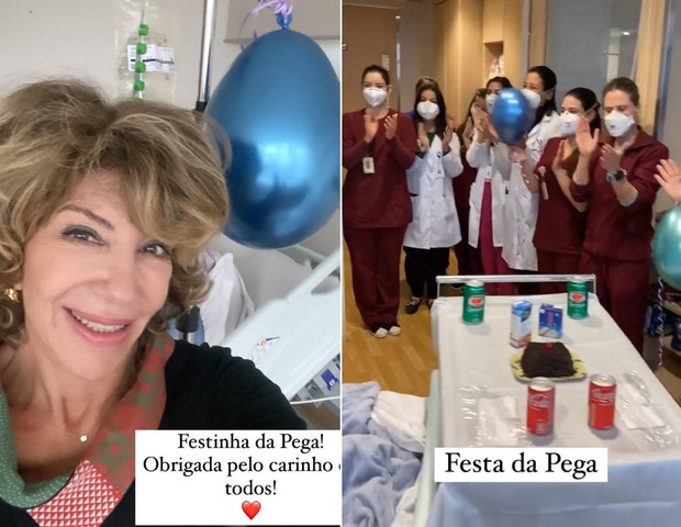 Silvia Poppovic Faz Festa Para Comemorar Sucesso Do Transplante De