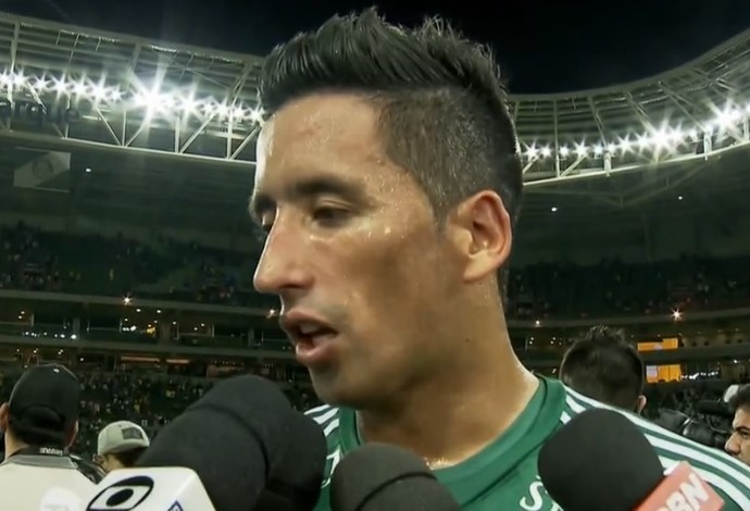 Empolgado com estreia, Barrios vê o Palmeiras entre os primeiro na Série A