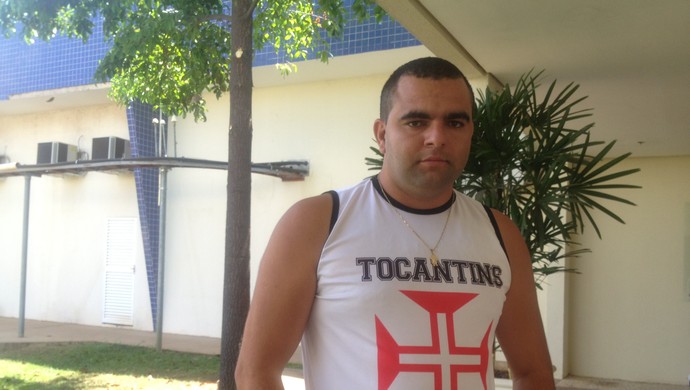 Crysttiano Sousa Lira, torcedor do Vasco que invadiu gramado  (Foto: Edson Reis/GloboEsporte.com)