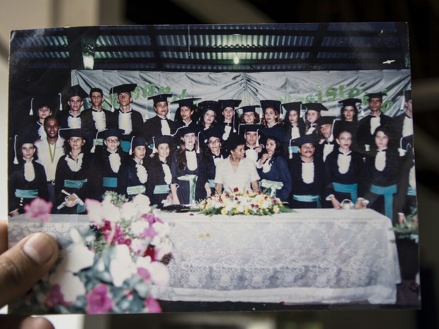Foto mostra alunos de magistério em 1996 (Foto: Arquivo Pessoal) Foto mostra alunos de magistério em 1996 (Foto: Arquivo Pessoal)