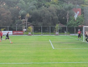 Rogerio Ceni Treino penaltis (Foto: Carlos Augusto Ferrari)