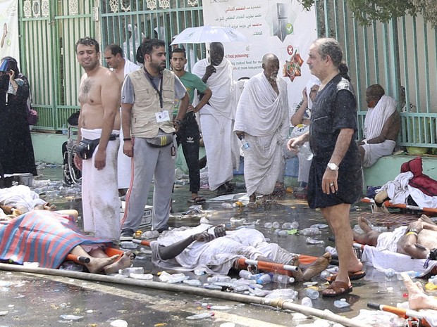 Centenas de pessoas morreram em confusão durante a peregrinação a Meca nesta quinta-feira (24) (Foto: Reuters)