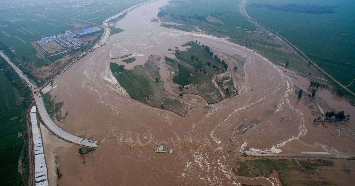 G1 Fortes Chuvas Deixam Mortos E Milhares De Desabrigados Na China Notícias Em Mundo 