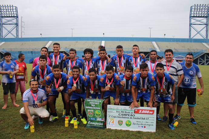 Copa Interbairros Sub-17 Manaus crespo campeão (Foto: Paulo Rogério/Divulgação)