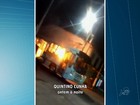 Segundo ônibus é incendiado em menos de 24h em bairro de Fortaleza