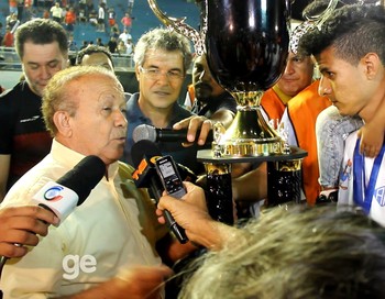 Antônio Aquino, presidente da Federação de Futebol do Acre FFAC (Foto: Reprodução/GloboEsporte.com)