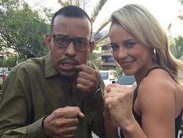 Não mexe com ela, hein! Veja entrevista com Jeiza, de A Força (Reprodução)
