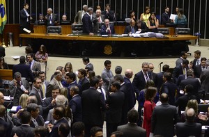Votação MP Câmara dos Deputados (Foto: GloboEsporte.com)