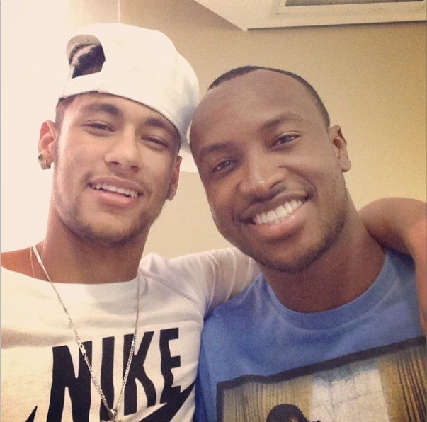 Neymar e Thiaguinho (Foto: Reprodução / Instagram)