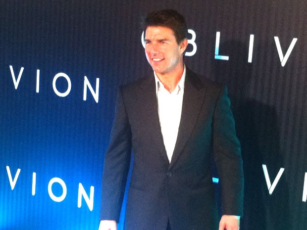Tom Cruise chega para pré-estreia (Foto: Gabriel Barreira) Tom Cruise chega para pré-estreia (Foto: Gabriel Barreira)
