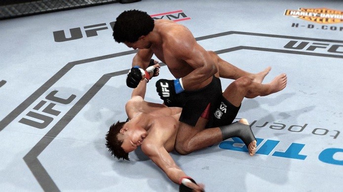 EA Sports UFC tem modo carreira (Foto: Reprodução/Thiago Barros)