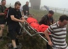 Turista se machuca ao subir pico de chinelos (Equipe de resgate de Lochaber/ BBC)