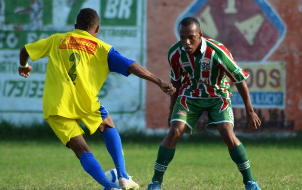 América-SE perdeu a invencibilidade no torneio  (Foto: Felipe Martins/GLOBOESPORTE.COM)