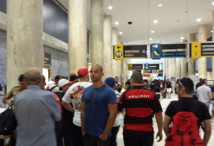 Desembarque Flamengo (Foto: Raphael Zarko)