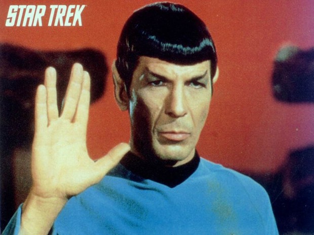 Leonard Nimoy como Dr. Spock em 'Jornada das Estrelas' (Foto: Divulgação)