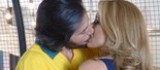 'Geração Brasil': Pamela e Herval dão beijo quente (Geração Brasil/TV Globo)